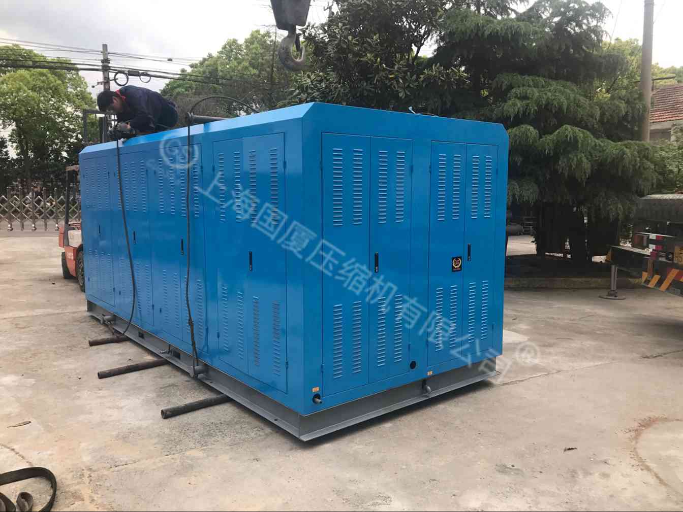 DX-20-250大型螺桿式高壓空壓機